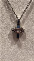Collana Arkano Uomo in Acciaio Diamante 0.01 Ct CRBO4BB - CRBO4BB